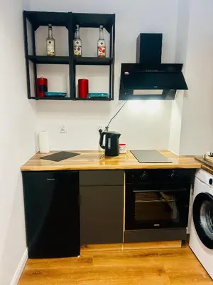 Kuchnia lub aneks kuchenny w obiekcie Apartamenty Balonowa