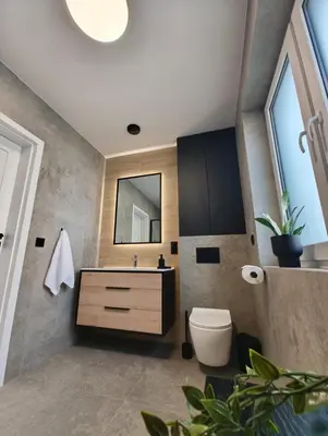 Łazienka w obiekcie Jack Apartments- Apartamenty z garażem