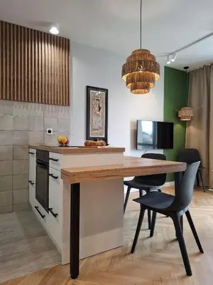 Kuchnia lub aneks kuchenny w obiekcie Boho Apartment - 100m from Market Square