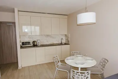 Kuchnia lub aneks kuchenny w obiekcie VacationClub - BORMIO Apartament 17