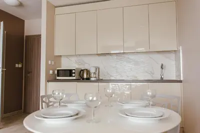Kuchnia lub aneks kuchenny w obiekcie VacationClub - BORMIO Apartament 17