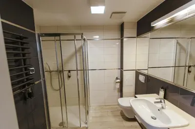 Łazienka w obiekcie VacationClub - BORMIO Apartament 17
