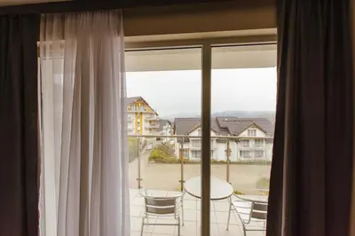 Balkon lub taras w obiekcie VacationClub - BORMIO Apartament 29