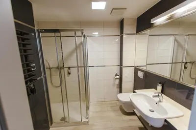 Łazienka w obiekcie VacationClub - BORMIO Apartament 29