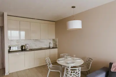 Kuchnia lub aneks kuchenny w obiekcie VacationClub - BORMIO Apartament 29