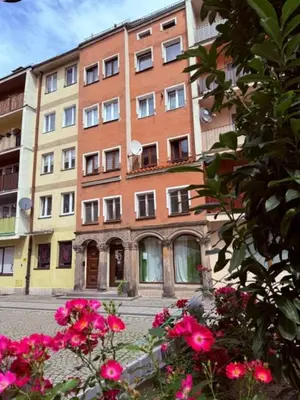 Budynek, w którym mieści się apartament