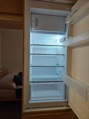 Łóżko lub łóżka piętrowe w pokoju w obiekcie Apartament Kozielska z balkonem, klimatyzacja, darmowy Parking