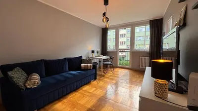 Telewizja i/lub zestaw kina domowego w obiekcie Apartament Bajka