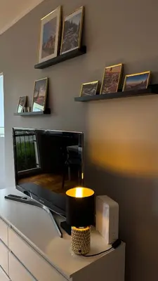 Telewizja i/lub zestaw kina domowego w obiekcie Apartament Bajka