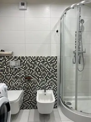 Łazienka w obiekcie Apartament Sara z balkonem