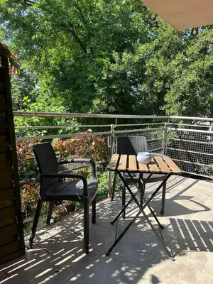 Balkon lub taras w obiekcie Apartament Sara z balkonem