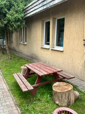 Ogród w obiekcie Pokoje na wynajem Rybnik Rudzka