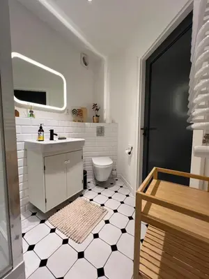 Łazienka w obiekcie Wyjątkowy apartament blisko ZOO