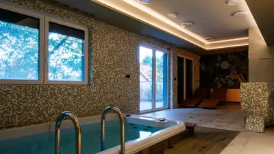 Część wypoczynkowa w obiekcie VacationClub - Polanica Residence Apartament 62