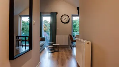 Część wypoczynkowa w obiekcie VacationClub - Polanica Residence Apartament 62