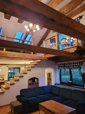 Część wypoczynkowa w obiekcie Villa Rustica