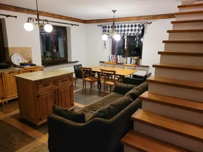Część wypoczynkowa w obiekcie Villa Rustica