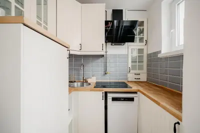Kuchnia lub aneks kuchenny w obiekcie Wita Stwosza Rynek Apartament Wrocław