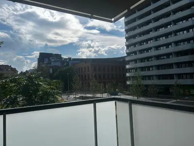 Budynek, w którym mieści się apartament