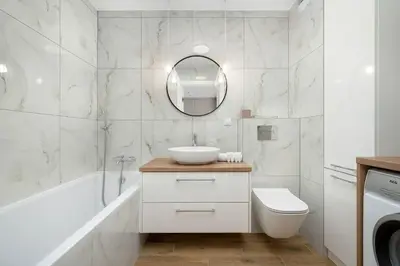 Łazienka w obiekcie Stylish One Bedroom Apartment in Wrocław by Noclegi Renters