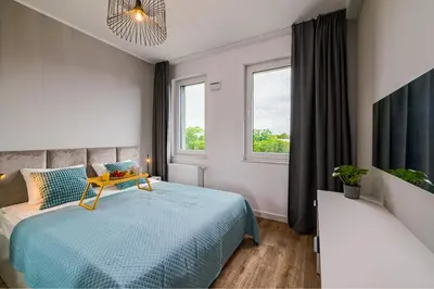 Plan piętra w obiekcie Partynice Apt - Parking & Balcony - by Rentujemy