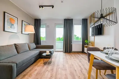 Plan piętra w obiekcie Partynice Apt - Parking & Balcony - by Rentujemy