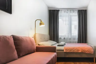 Łóżko lub łóżka w pokoju w obiekcie Komfortowy Apartament Jacuzzi & Balkon & 2 sypialnie