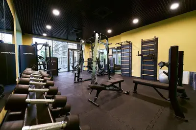 Centrum fitness w obiekcie Polanica Park -LAGUNA- Rodzinny zakątek z dwoma sypialniami