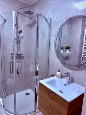 Łazienka w obiekcie LOFT APARTAMENT II Kępno