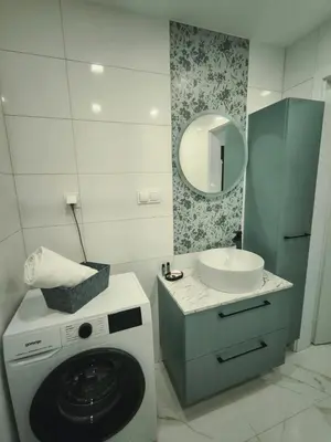 Łazienka w obiekcie Aura Apartamenty