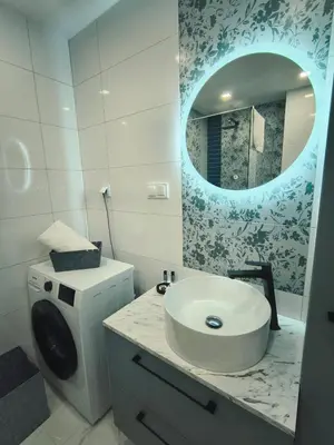 Łazienka w obiekcie Aura Apartamenty