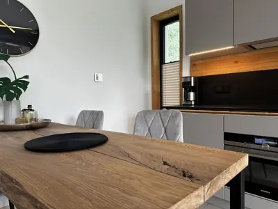 Kuchnia lub aneks kuchenny w obiekcie Loft N 39 - ekskluzywny apartament pod Zamkiem w Mosznej