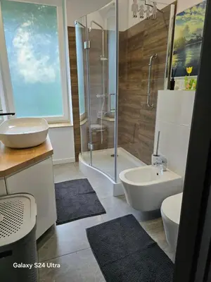 Łazienka w obiekcie Apartamenty U Władzia