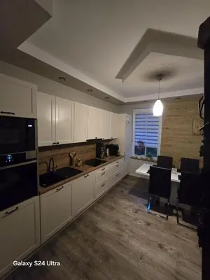 Kuchnia lub aneks kuchenny w obiekcie Apartamenty U Władzia