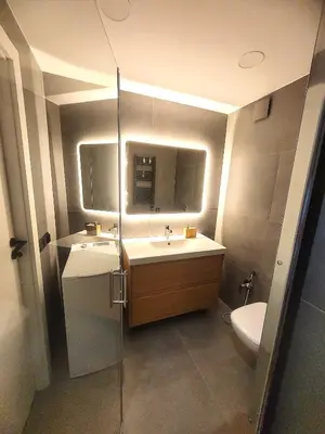 Łazienka w obiekcie apartament z sauną CIS