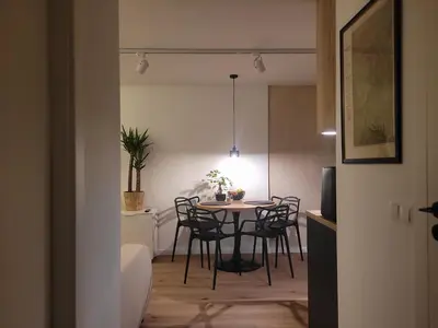 Plan piętra w obiekcie apartament z sauną CIS