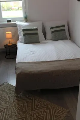 Łóżko lub łóżka w pokoju w obiekcie Nocleg pod Ksiązem