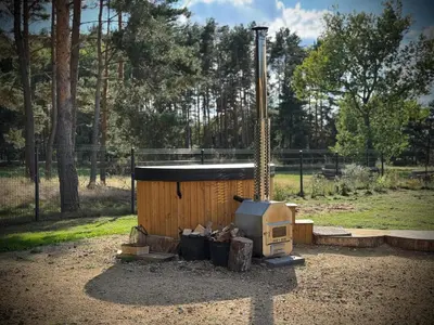 Ogród w obiekcie Siedlisko Na Szlaku Odry