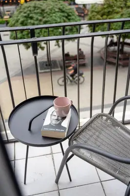Balkon lub taras w obiekcie Świdnicka 8b Market View Balcony - ProperUNIT