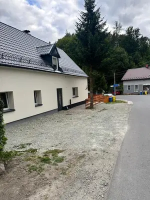 Budynek, w którym mieści się apartament