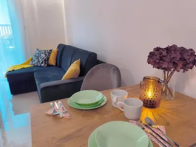 Część wypoczynkowa w obiekcie Aura Apartamenty 2