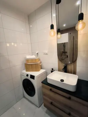 Łazienka w obiekcie Aura Apartamenty 2