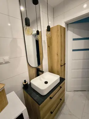 Łazienka w obiekcie Aura Apartamenty 2
