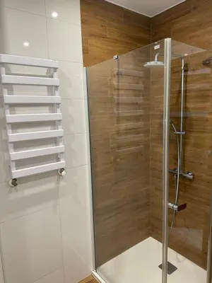 Łazienka w obiekcie Apartament u Franusia