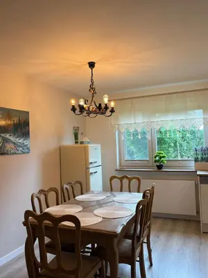 Kuchnia lub aneks kuchenny w obiekcie Apartamenty Zloty Pociąg