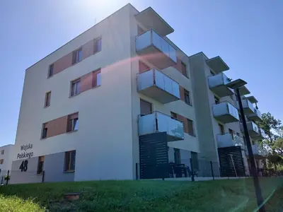 Budynek, w którym mieści się apartament