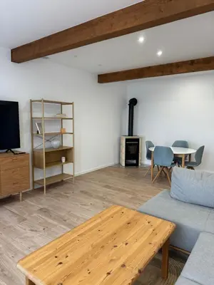 Część wypoczynkowa w obiekcie Apartament Między Szlakami