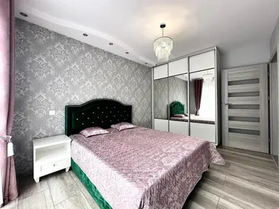 Łóżko lub łóżka w pokoju w obiekcie Czartoryskiego Apart - Self Check-In 20h - Parking &Lift & 50m Terrace