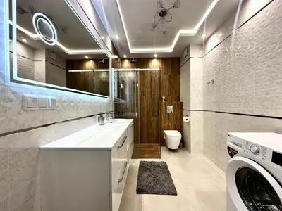 Łazienka w obiekcie Czartoryskiego Apart - Self Check-In 20h - Parking &Lift & 50m Terrace
