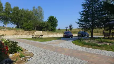 Ogród w obiekcie Dom Gościnny Brama Sudecka